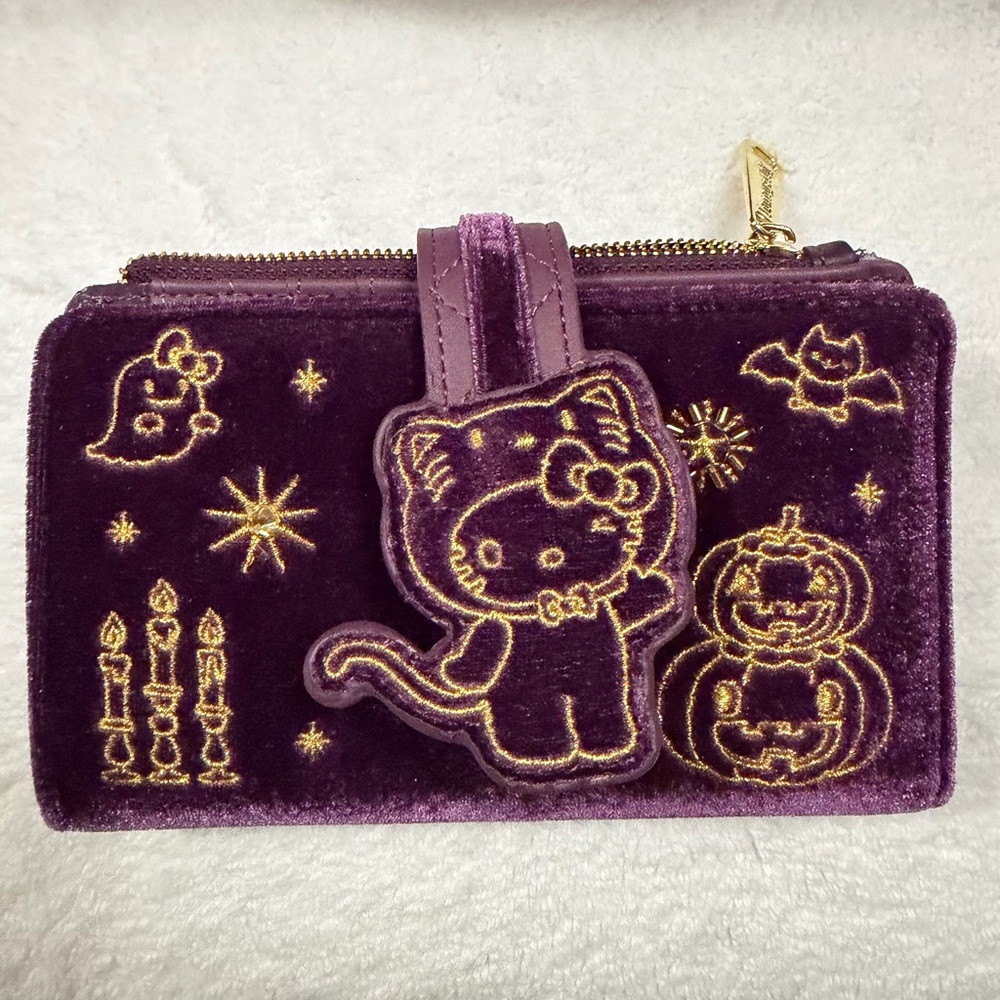 Loungefly velvet Hello Kitty Wallet